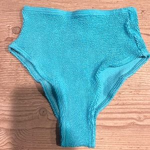 Bond Eye O/S Teal Rib Bikini Bottom